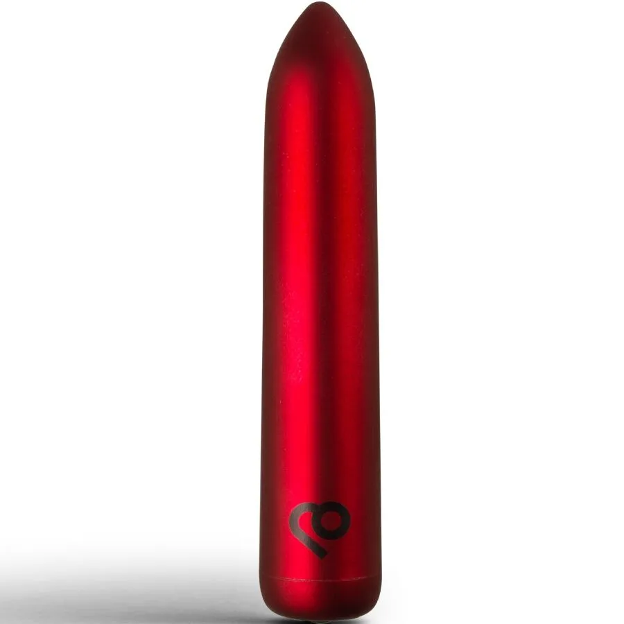 ROCKS-OFF - OPLAADBARE VIBRERENDE KOGEL POPPY RED