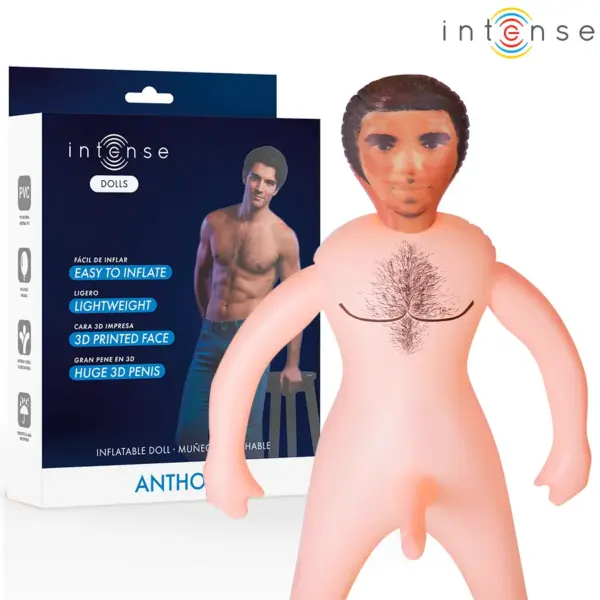 INTENSE DOLLS - ANTHONY OPBLAASPOP MET 3D-PENIS