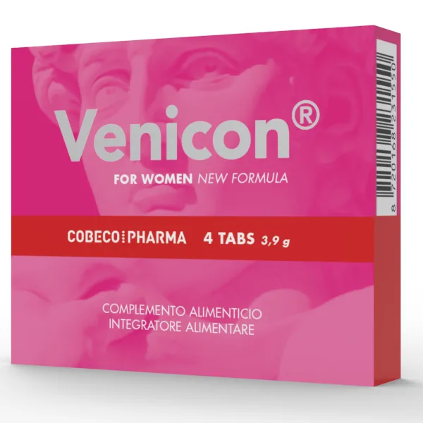 COBECO - VENICON LIBIDO SUPPLEMENT VOOR VROUWEN 4 CAPSULES