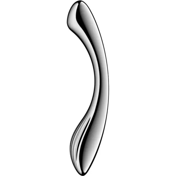 SATISFYER - PURE GRAVITY 1 RVS DUBBELZIJDIGE DILDO