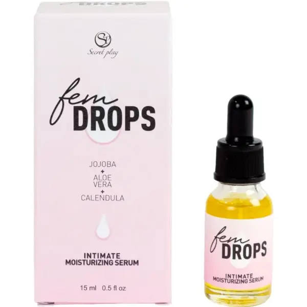 SECRETPLAY - FEM DROPS INTIEM HYDRATEREND SERUM 15 ML