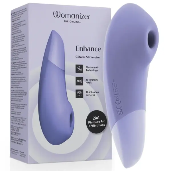 WOMANIZER - VERSTERKENDE CLITORIALE STIMULATOR LILA