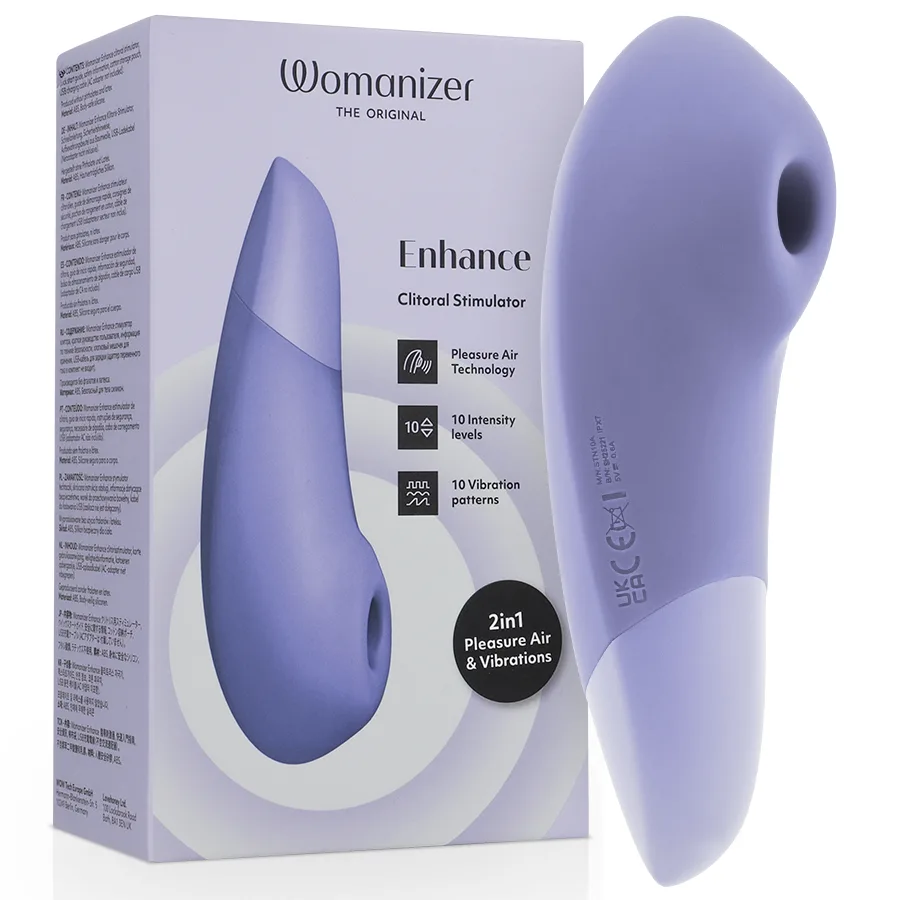 WOMANIZER - VERSTERKENDE CLITORIALE STIMULATOR LILA