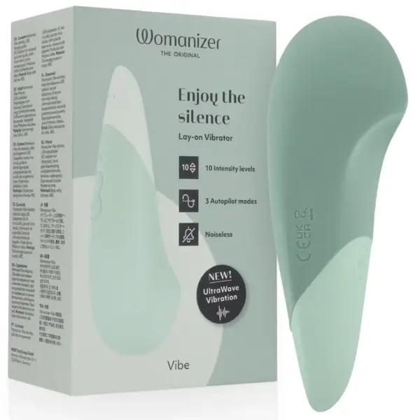 WOMANIZER - VIBE LAY-ON STILLE VIBRATOR SAGE