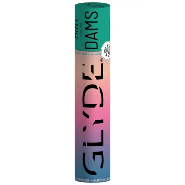 SHEER GLYDE - DAMS LAMINAS LATEX ORALE SEKS MUNT