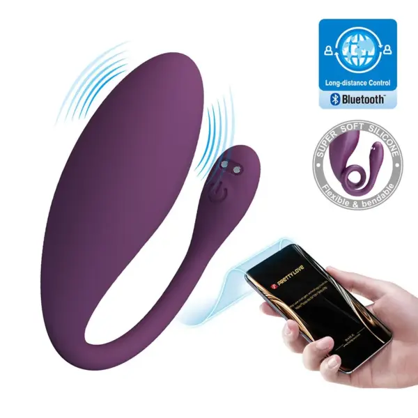 PRETTY LOVE - DORA ONZICHTBARE VIBRATOR MET GRATIS APP