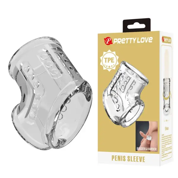 PRETTY LOVE - KORTE TRANSPARANTE PENISSCHEEDS