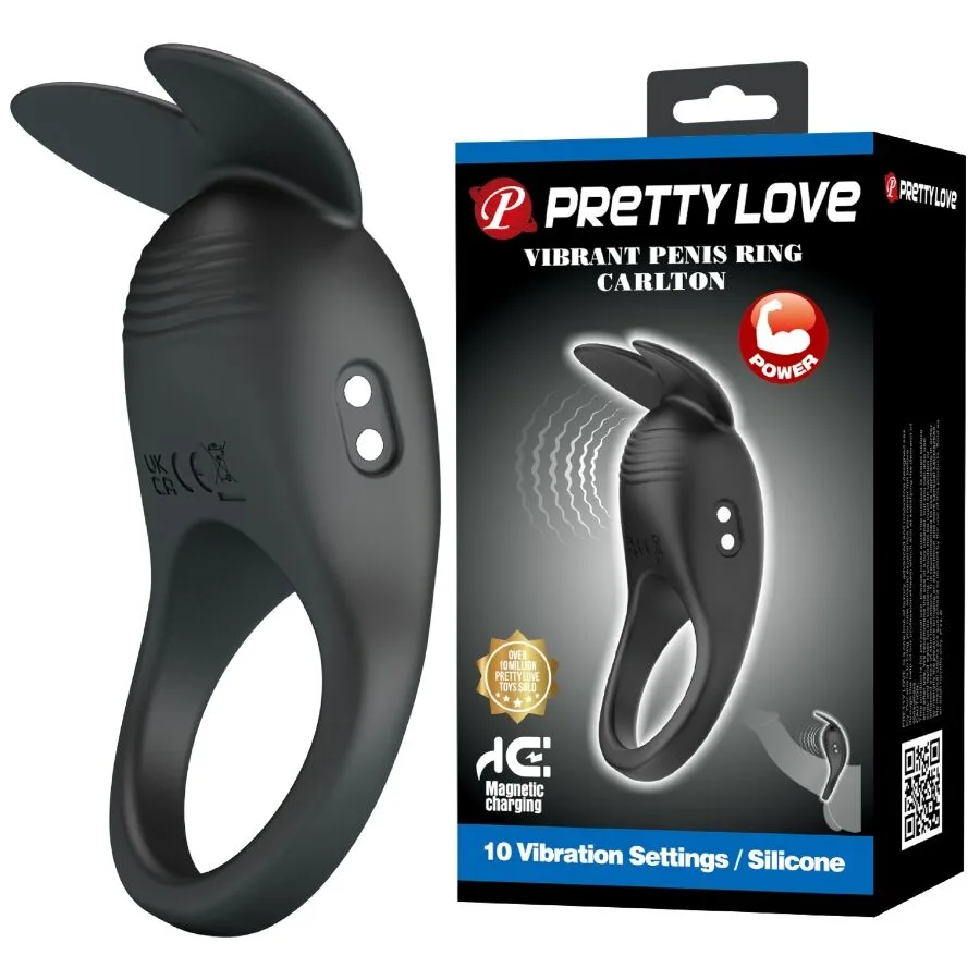 PRETTY LOVE - CARLTON PENISRING MET CLITORALE STIMULATOR