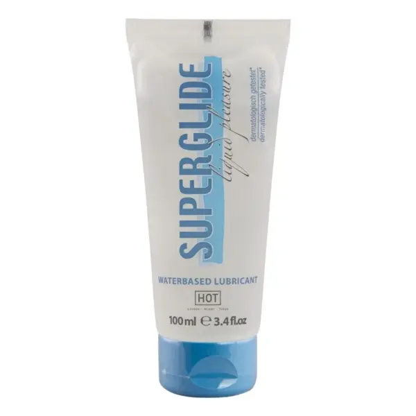 HOT - SUPERGLIDE LIQUID PLEASURE WATERBASED GLIJMIDDEL 100 ML