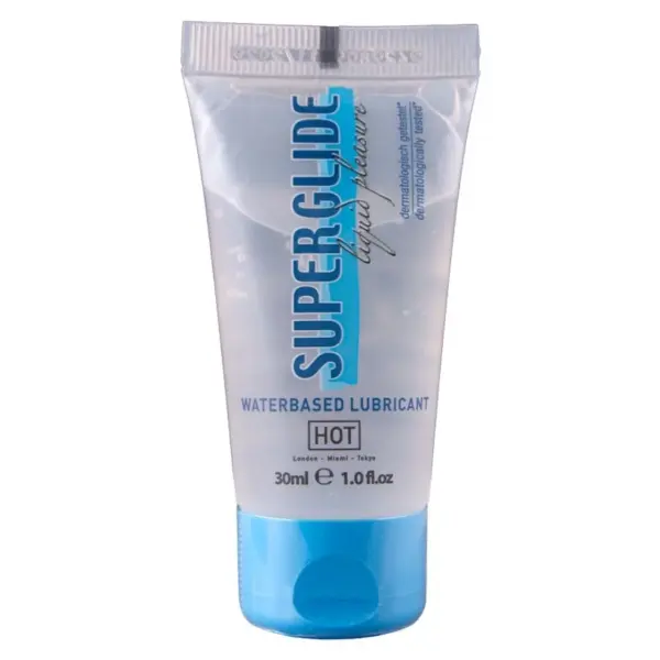 HOT - SUPERGLIDE LIQUID PLEASURE WATERBASED GLIJMIDDEL 30 ML