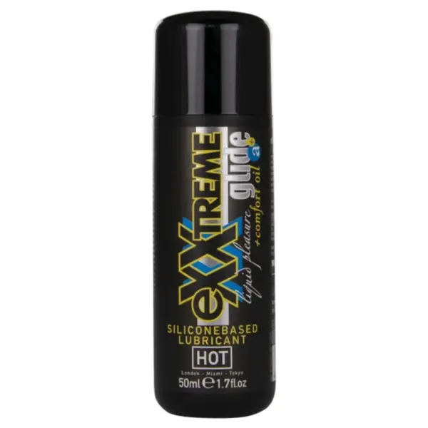 HOT - EXTTREME GLIDE SILICONEN GLIJMIDDEL + COMFORT OLIE A+ 50 ML