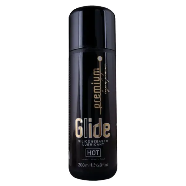 HOT - PREMIUM SILICONE GLIDE GLIJMIDDEL OP SILICONENBASIS 200 ML