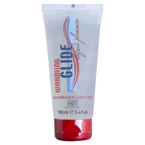 HOT - WARMING GLIDE LIQUID PLEASURE WATERBASED GLIJMIDDEL 100 ML