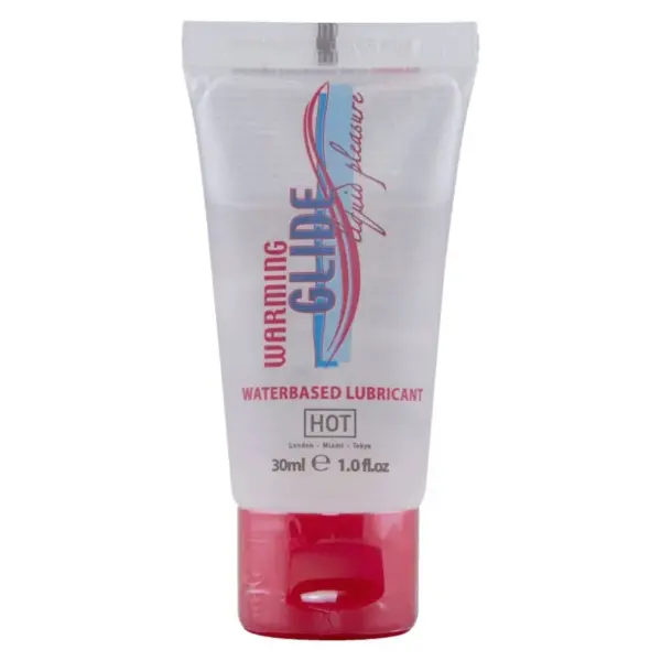HOT - WARMING GLIDE LIQUID PLEASURE WATERBASED GLIJMIDDEL 30 ML