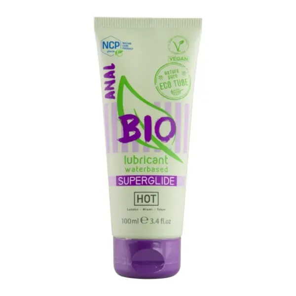 HOT - BIO GLIJMIDDEL OP WATERBASIS ANAAL 100 ML