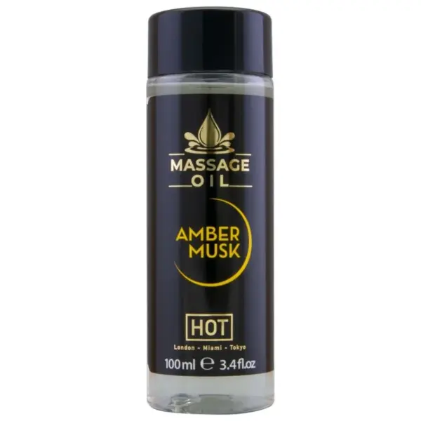 HOT - MASSAGEOLIE AMBER & MUSK 100 ML