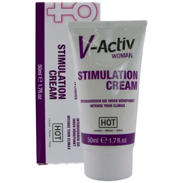 HOT - V-ACTIV STIMULATIECRÈME VOOR VROUWEN 50 ML