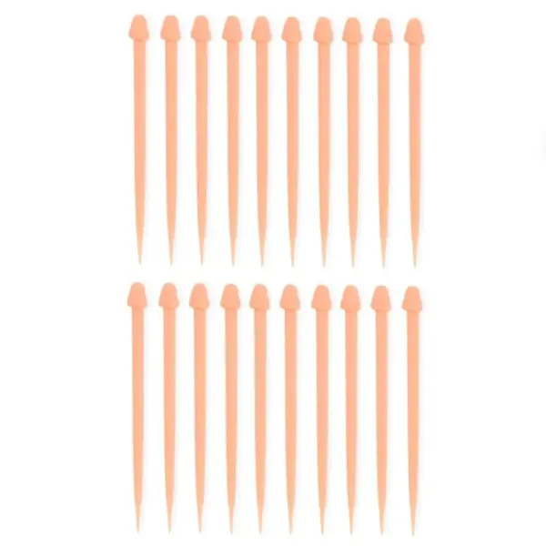 DIABLO PICANTE - PENIS SPIDERED STICKS VOOR VLEES 20 STUKS