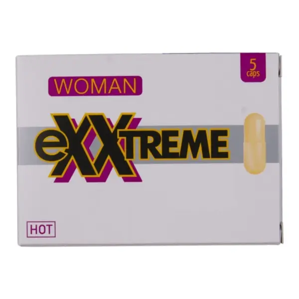 HOT - EXTTREME LIBIDO CAPS VOOR VROUWEN, 5 STUKS