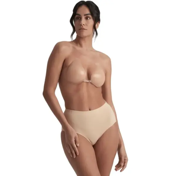 BYE-BRA - SILICONE CUPS BEIGE CUP D