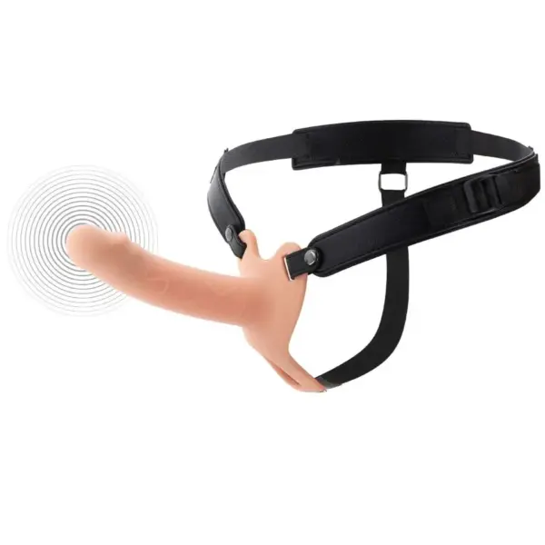HIDDEN DESIRE - INFERNO VIBRERENDE PENISHOES MET STRAP-ON 16 CM