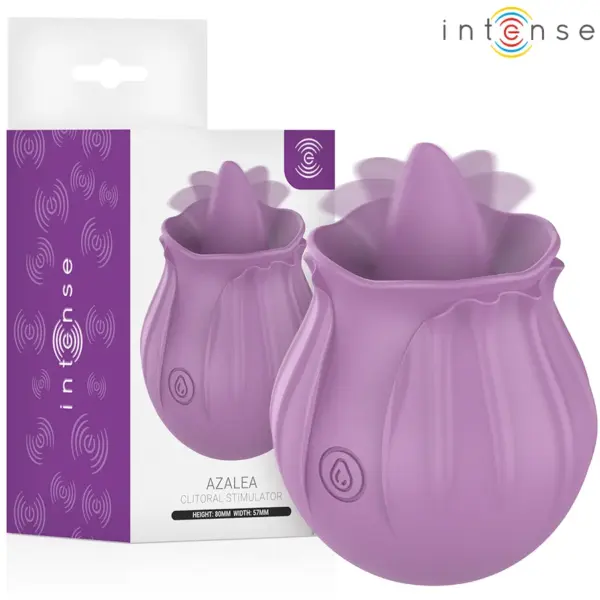 INTENSE - AZALEA BLOEM CLITRIJSSTIMULEREND 10 VIBRATIES PAARS