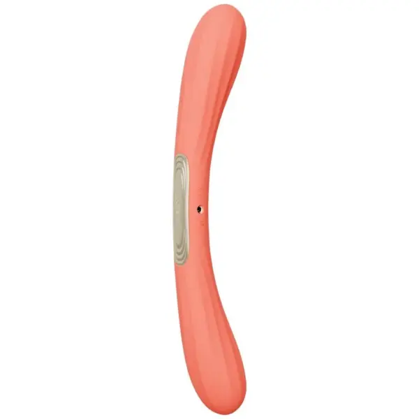 LELO - BOOMERANG VIBRATOR MET DUBBELE ZIJDEN, KORAALROOD