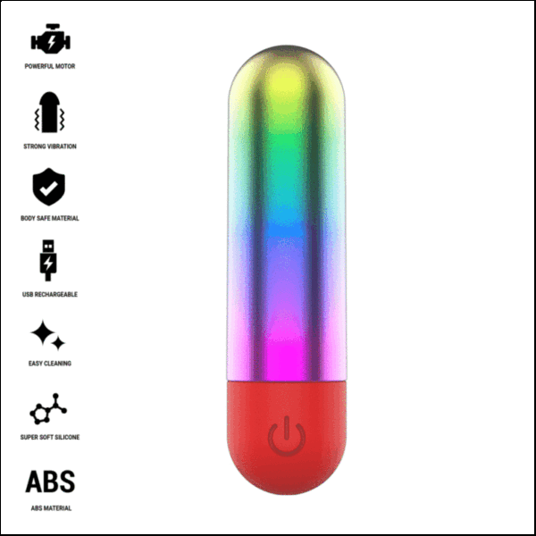 INTENSE - DEBBIE RAINBOW CLITORIS VIBRERENDE KOGEL