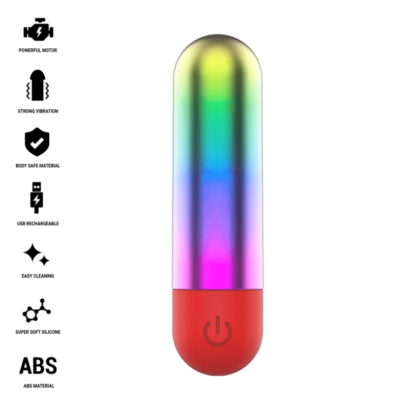 INTENSE - DEBBIE RAINBOW CLITORIS VIBRERENDE KOGEL