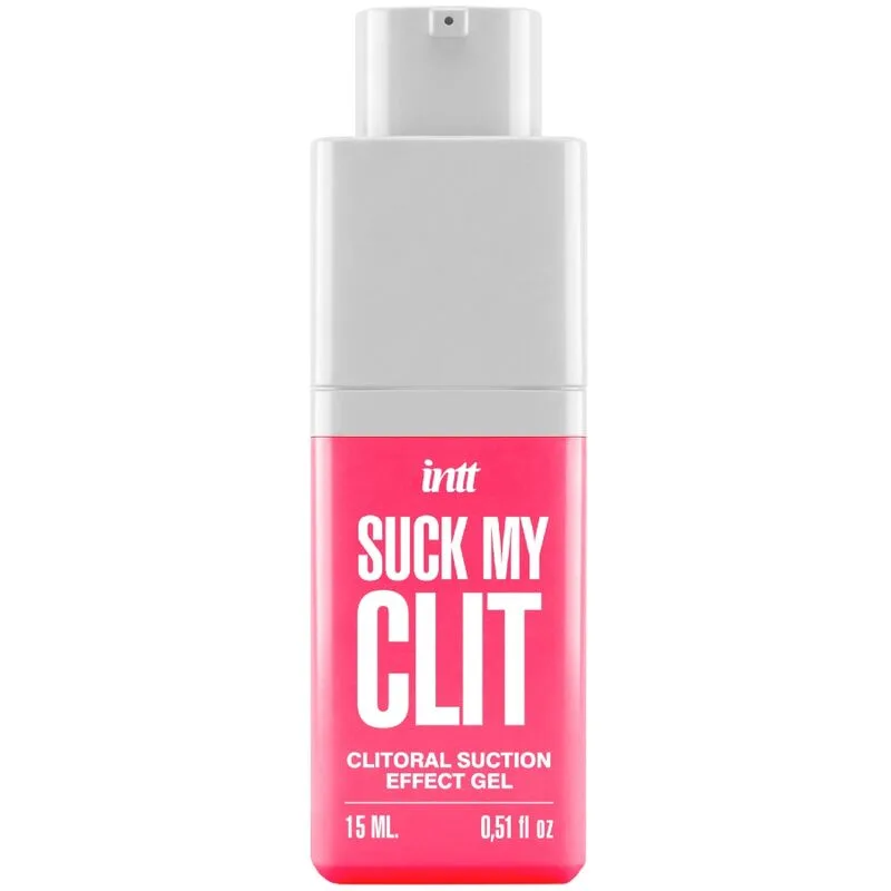 INTT - SUCK MY CLIT ZUIGGEL MET EFFECT WILDE AARDBEI 15 ML