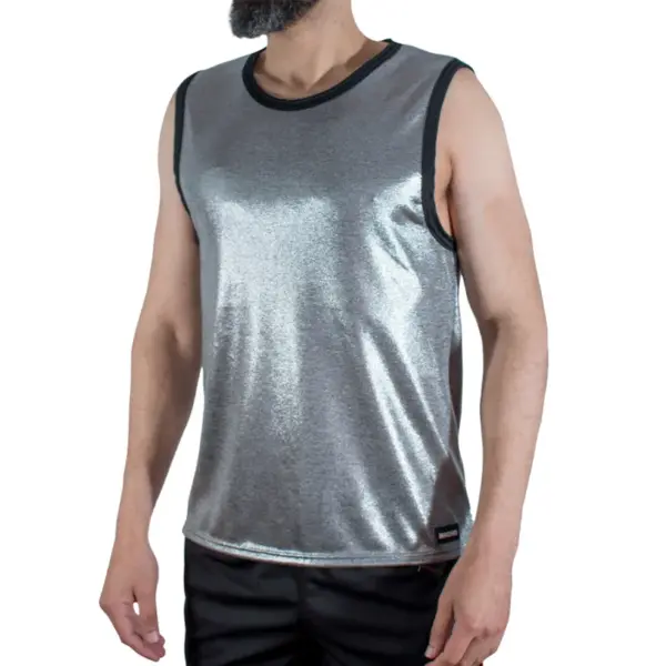MACHO - FIJN GLITTER T-SHIRT L/XL