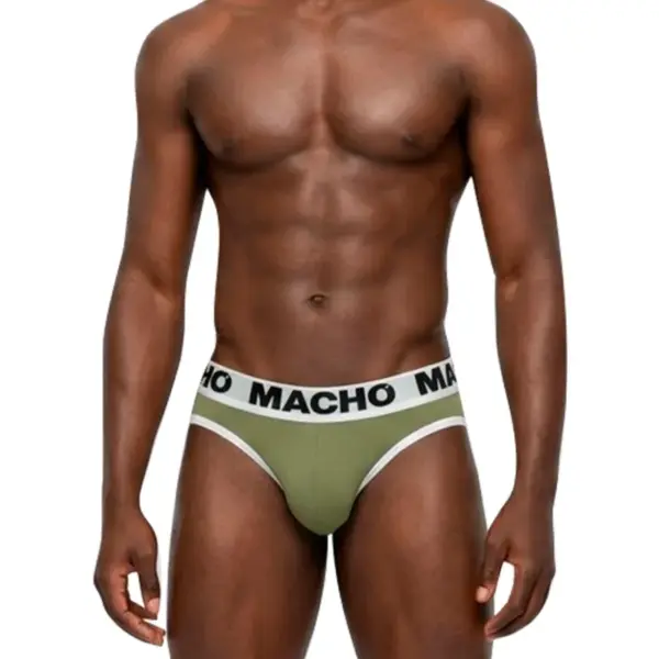 MACHO - MCH013 MILITAIRE GROENE SLIP L