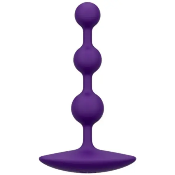 ROMP - AMP PAARSE FLEXIBELE SILICONEN ANALE KRALEN 12,5 CM PAARS