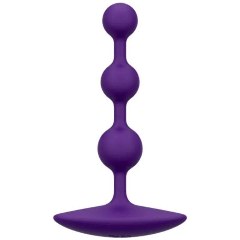 ROMP - AMP PAARSE FLEXIBELE SILICONEN ANALE KRALEN 12,5 CM PAARS
