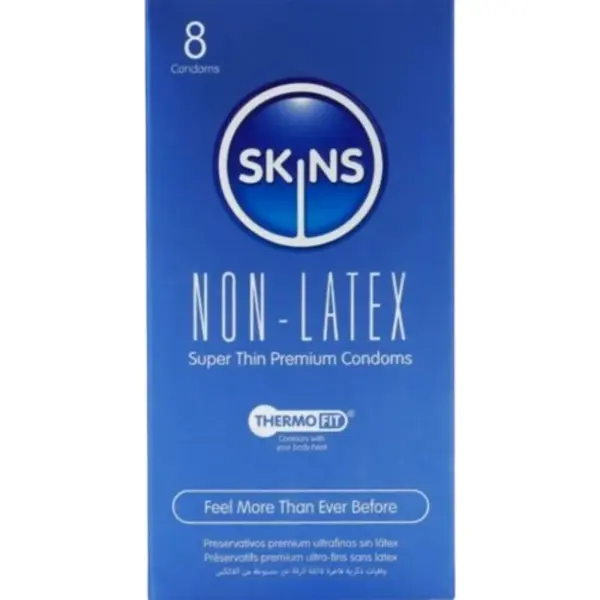SKINS - LATEXVRIJE CONDOMS, PAK VAN 8