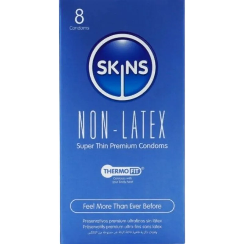 SKINS - LATEXVRIJE CONDOMS, PAK VAN 8