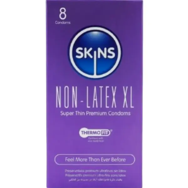 SKINS - LATEXVRIJE CONDOMS XL PAK VAN 4