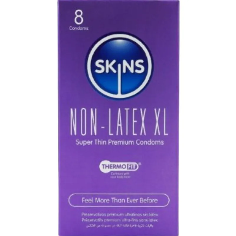 SKINS - LATEXVRIJE CONDOMS XL PAK VAN 4