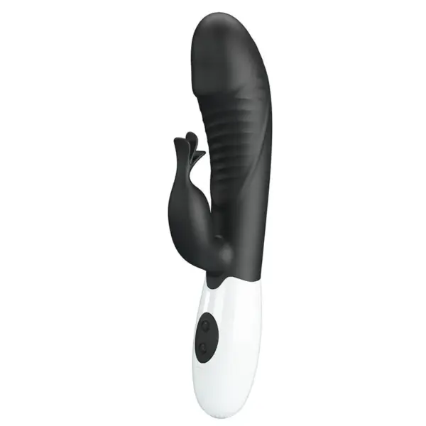 PRETTY LOVE - RASMUSSEN 30 FUNCTION RABBIT VIBRATOR ZWART