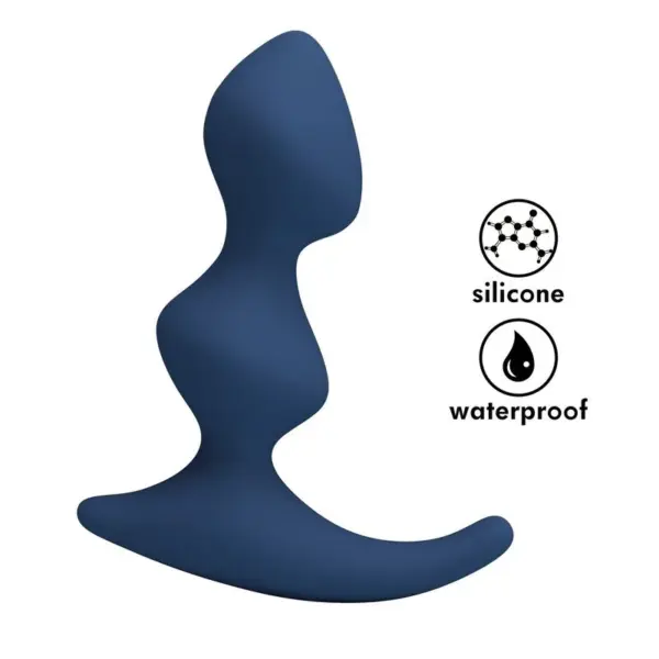 MR PLAY - ERGONOMISCHE BLAUWE ANALE PLUG