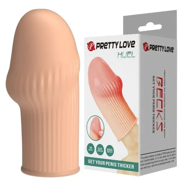 PRETTY LOVE - HUEL PENIS SLEEVE KRIJG JE PENIS DIKKER EN HUIDSKLEUR