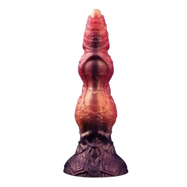 POWER MONSTERS - SAVAGE BEASTLORD DRIEKLEURIGE FANTASIE SILICONEN DILDO 24 CM Ø 5 CM