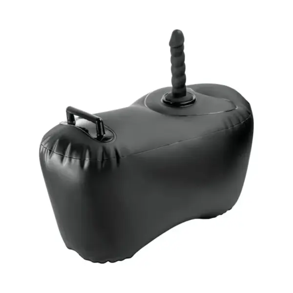 FETISH FANTASY SERIES - BODY DOCK OPBLAASBARE LOVE SEAT MET DILDO 69,2 CM ZWART