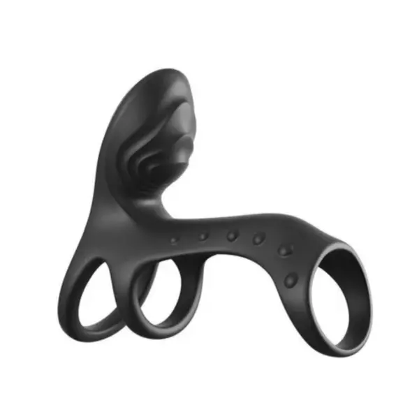 FANTASY C-RINGZ - ULTIMATE COUPLES CAGE PRO VIBRERENDE PENISRING 19,5 CM