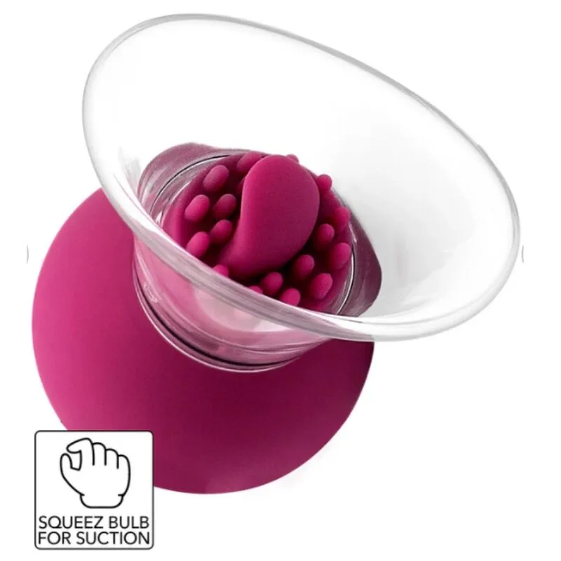 SHE.E.O - VIBRERENDE EN ROTERENDE POMP VOOR TEPELS EN CLITORIS