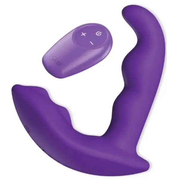 SHE.E.O - DRAAIENDE VIBRERENDE ANALE STIMULATOR MET AFSTANDSBEDIENING - PAARS