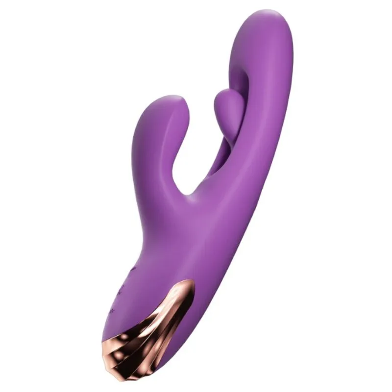 SHE.E.O - RABBIT G-SPOT VIBRATOR MET DIGITALE BEWEGING PAARS