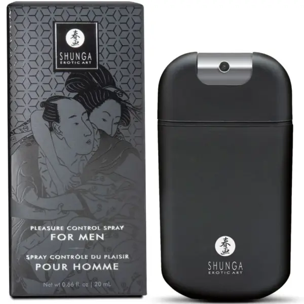 SHUNGA - PLEZIERCONTROLESPRAY VOOR MANNEN 20 ML