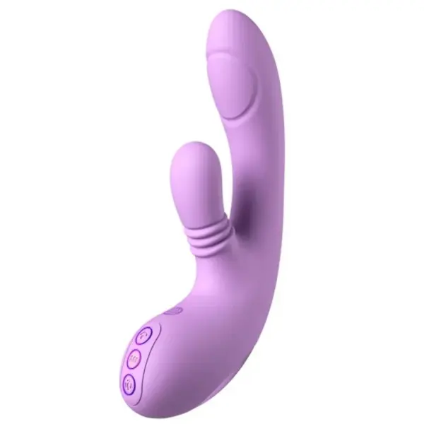 FANTASY FOR HER - INTIMOTION FLUTTER PRO PAARSE G-SPOT & CLITORALE KONIJNVIBRATOR