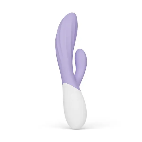 LELO - INA TWIST DUBBELE VIBRATOR KONIJN VOOR G-SPOT EN CLITORIS LAVENDEL
